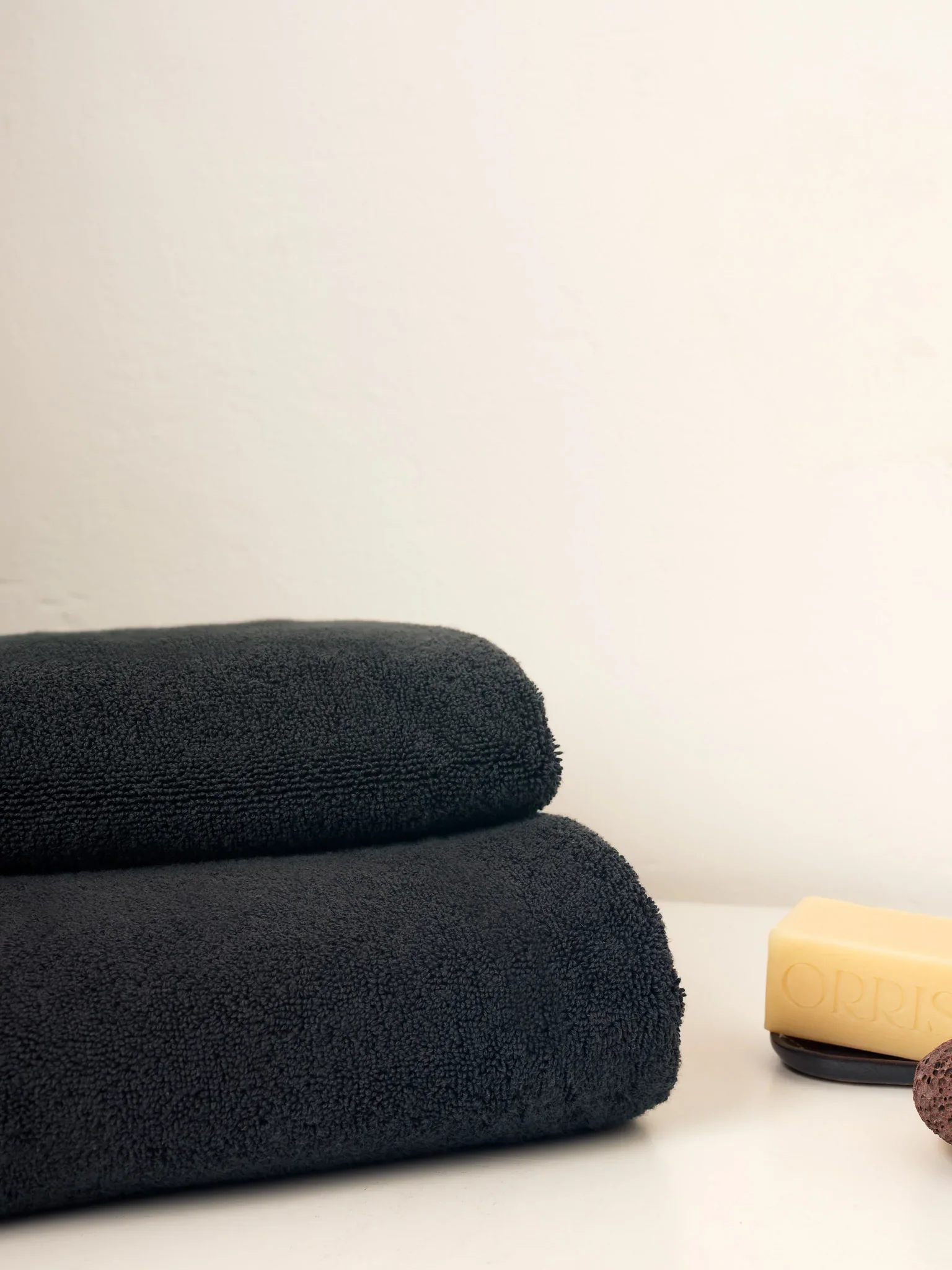 Bath Towel - Charcoal - Image 2
