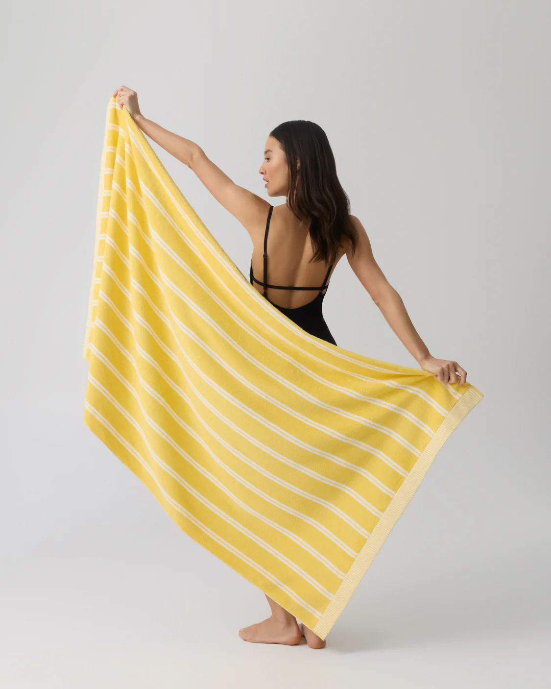 Beach Towel & Carry Bag - Lemon - Image 3