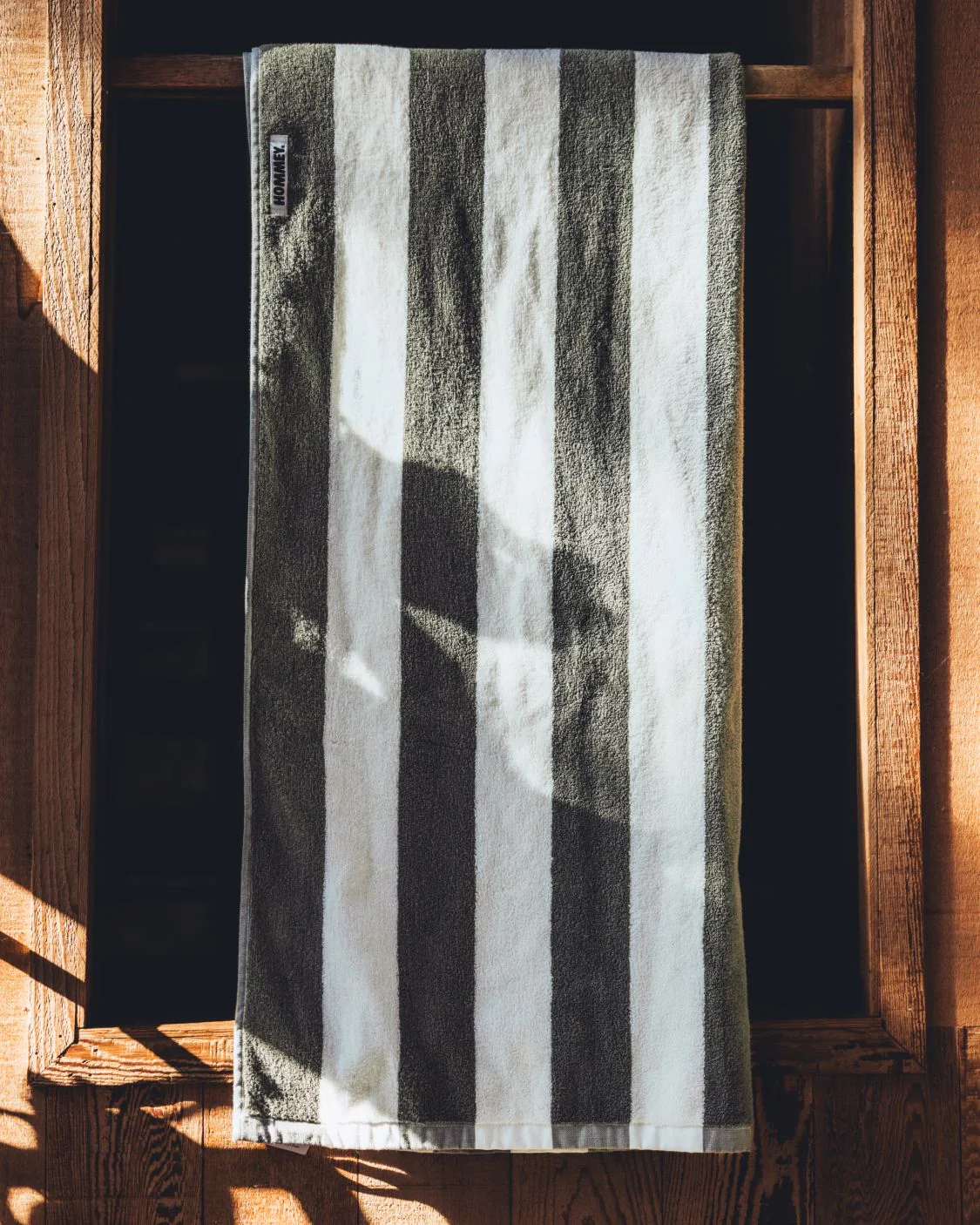 Beach Towel - Matcha Stripes - Image 2