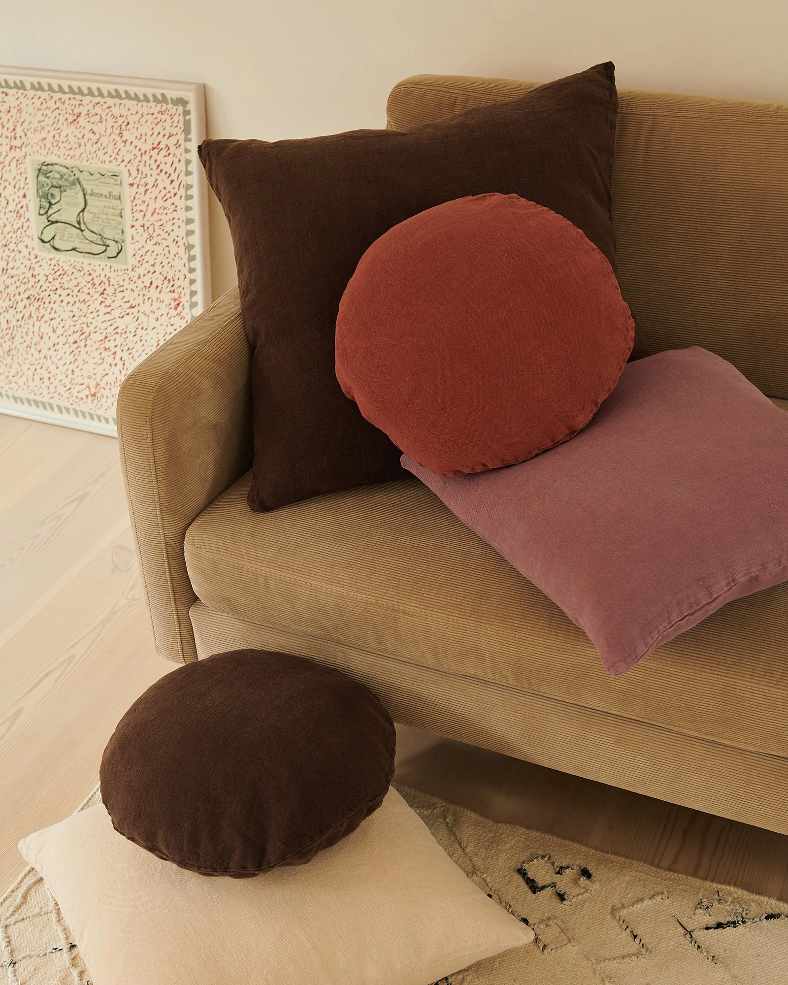Essential Linen - Mauve (Cover Only) - Image 3
