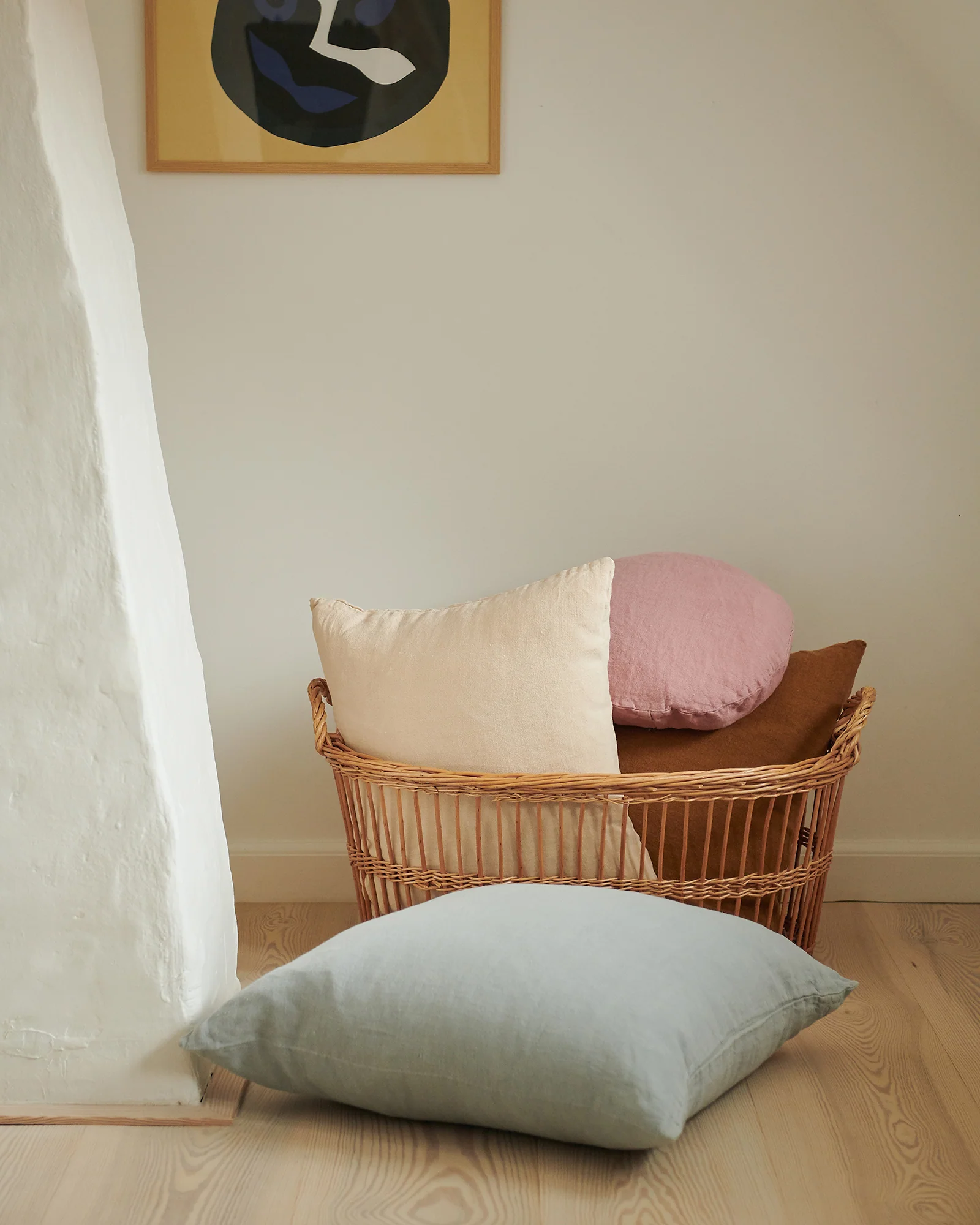 Essential Linen - Oat Cushion - Image 5