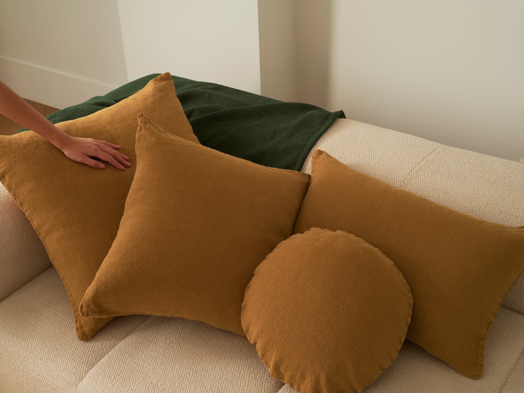 Essential Linen - Ochre (Cover Only) - Image 2