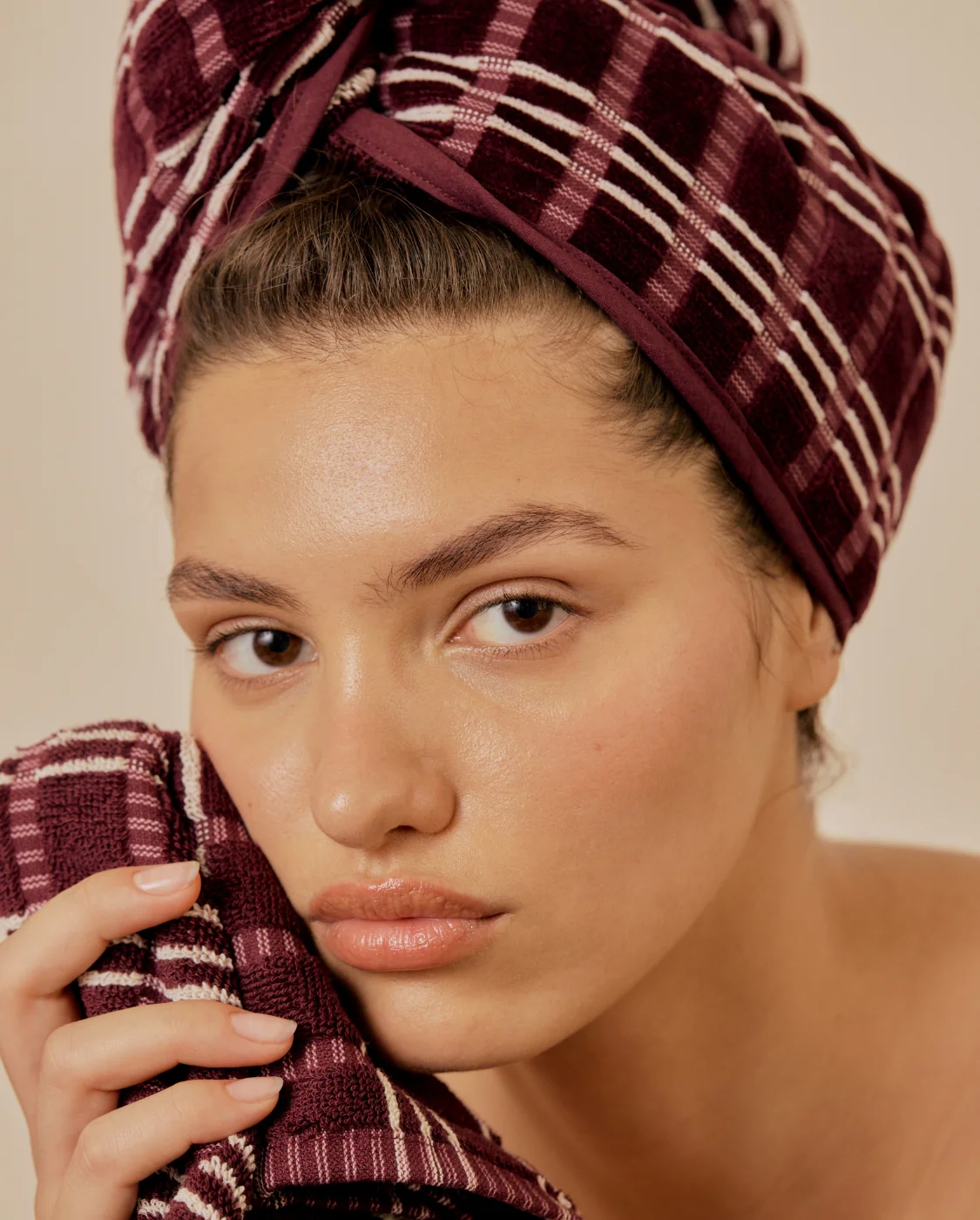 Hair Wrap - Blackberry - Image 4