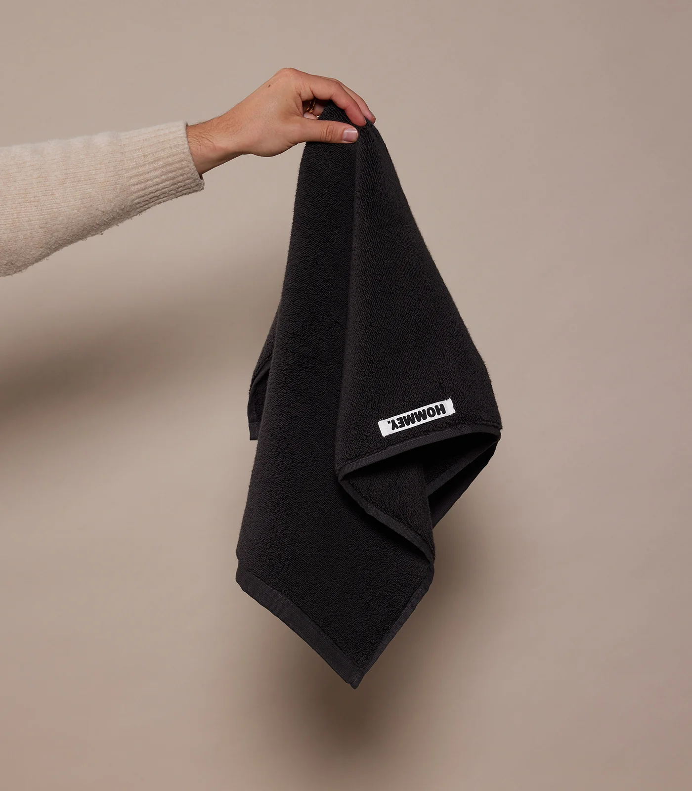 Hand Towel - Charcoal - Image 2