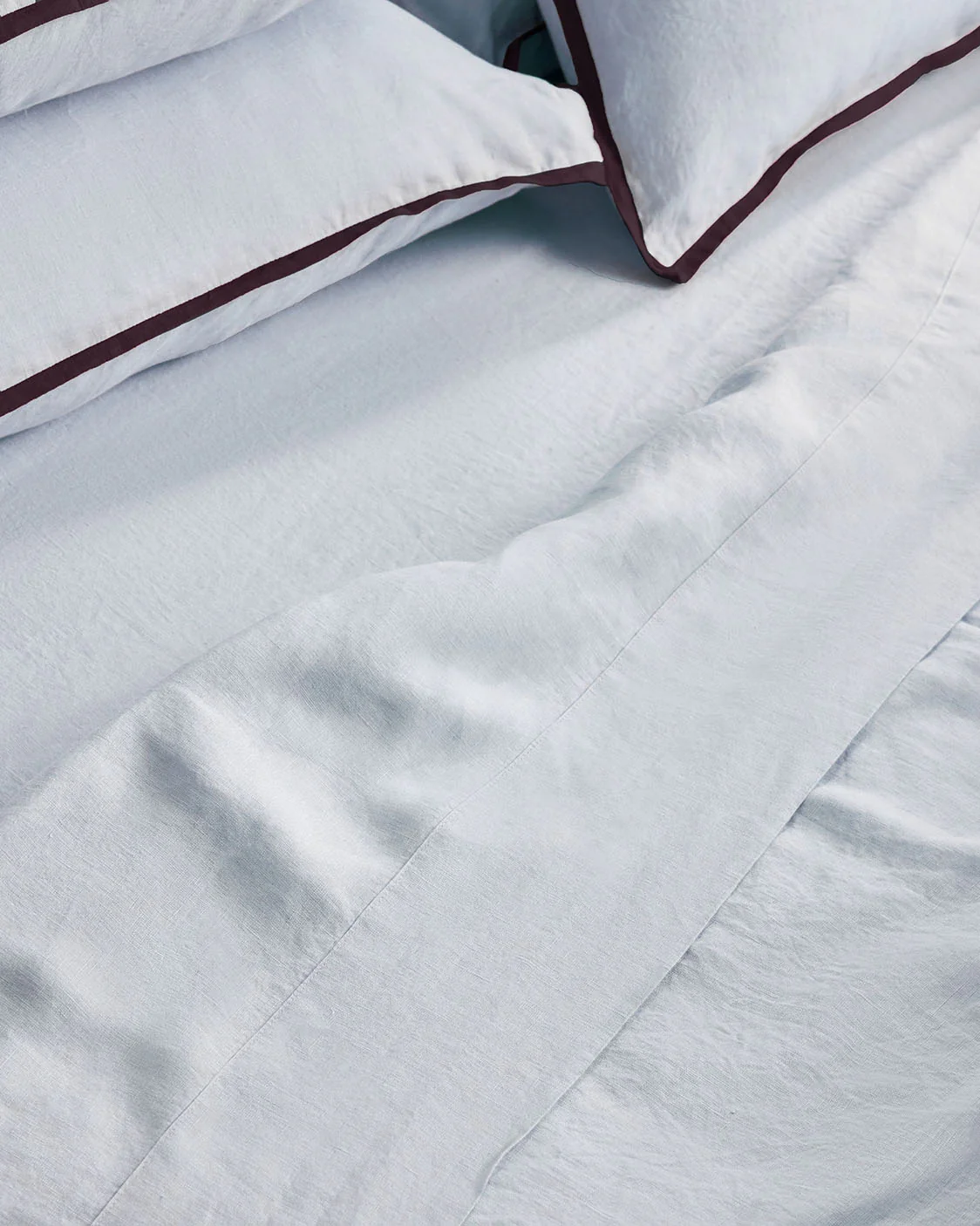 Linen Fitted Sheet - Breeze - Image 3