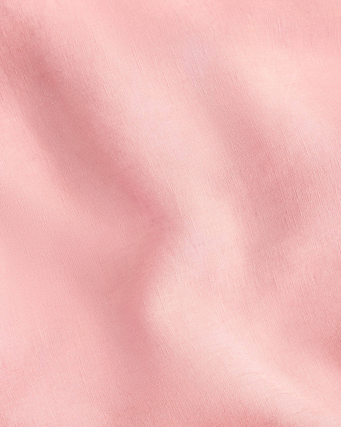 Linen Fitted Sheet - Rhubarb - Image 4