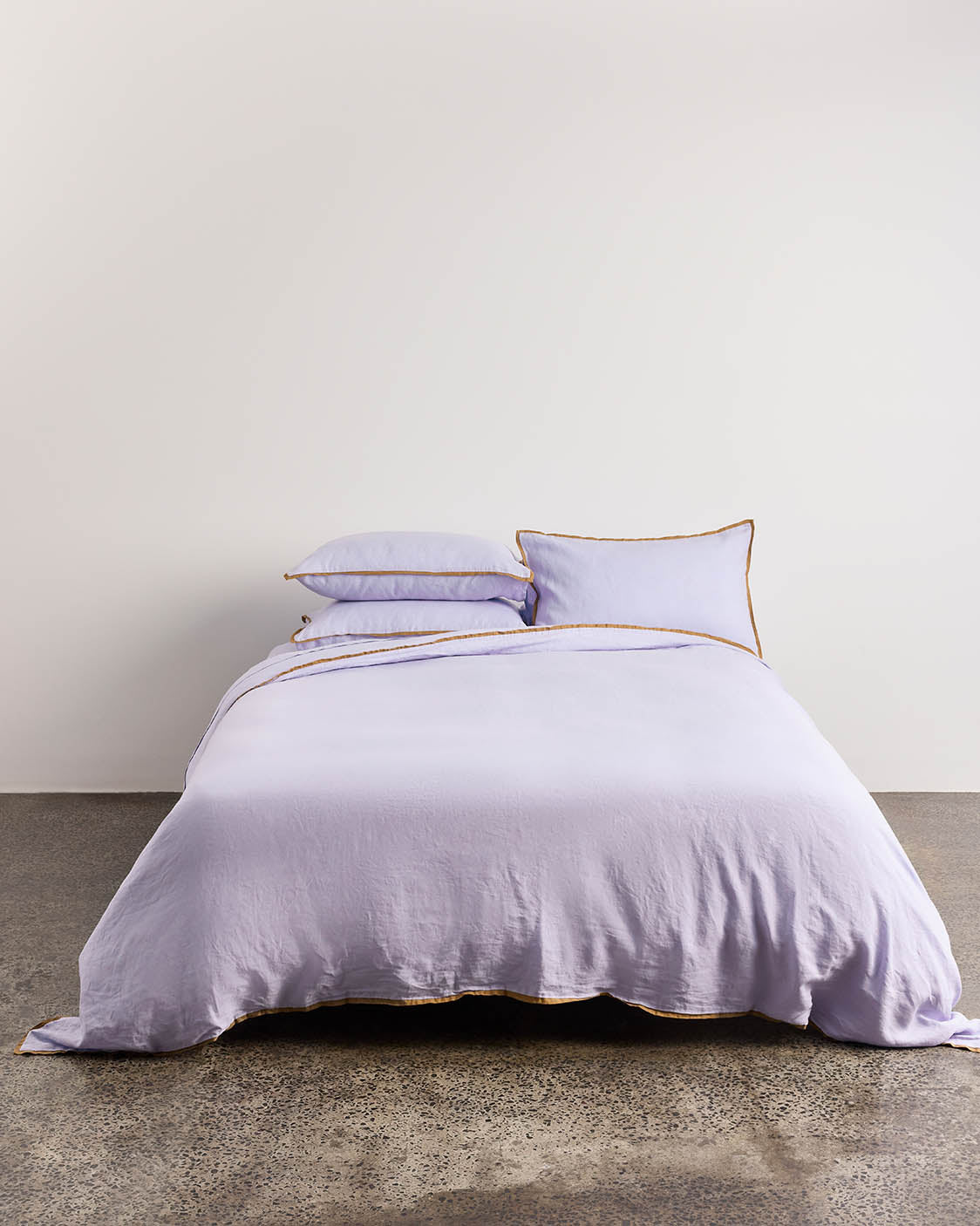 Linen Fitted Sheet - Wisteria - Image 2