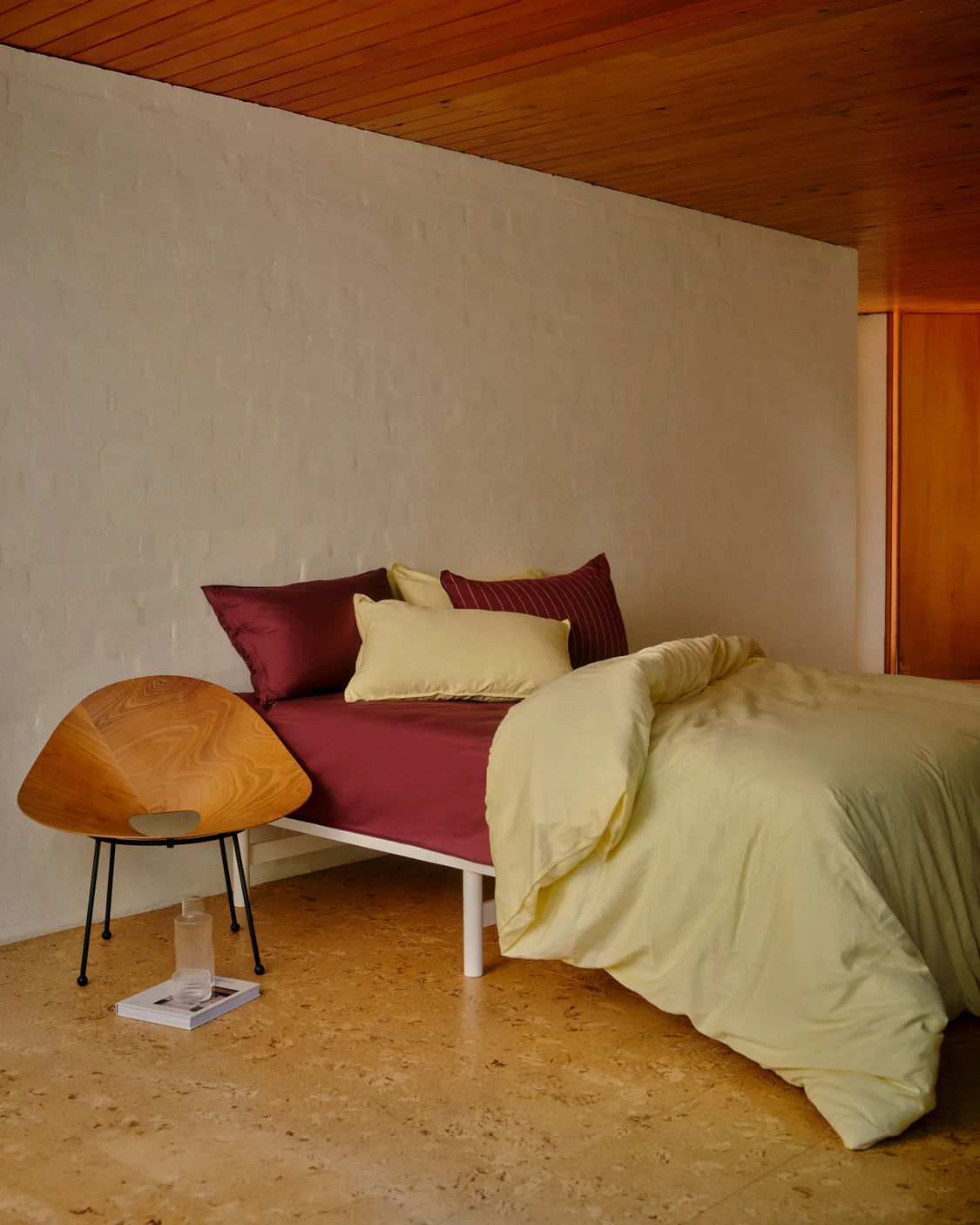 Quilt Cover - Custard - Image 2